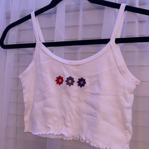 Brandy melville flower tank